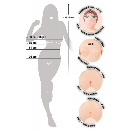 bambola gonfiabile Joann