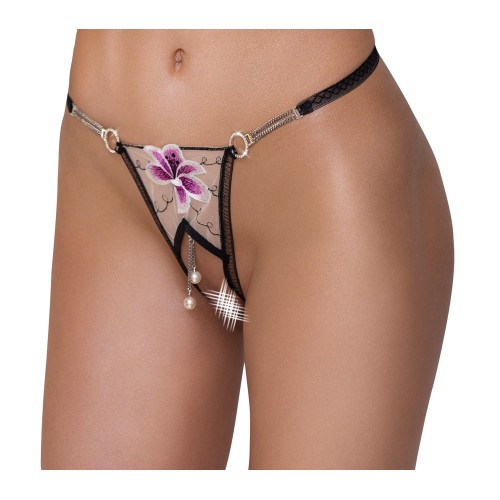 Perizoma gioiello Crotchless String S/M