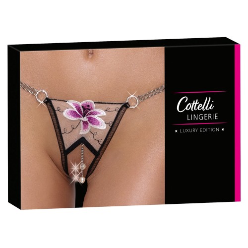 Perizoma gioiello Crotchless String S/M