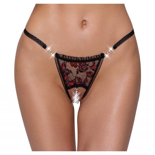 Perizoma Gioiello Crotchless String S/M
