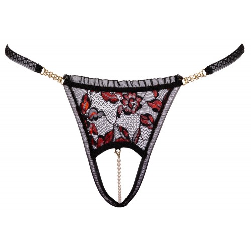 Perizoma Gioiello Crotchless String S/M