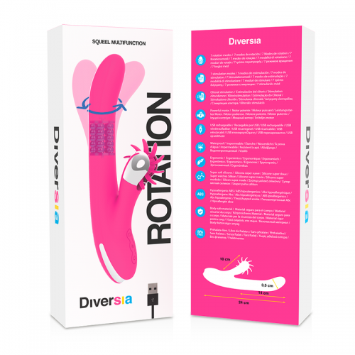 vibratore rabbit design DIVERSIA...