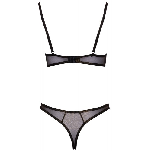 set intimo 2 pezzi trasparente L