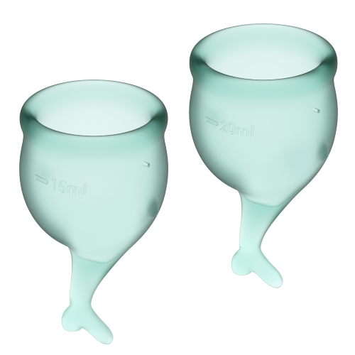 COPPETTA MESTRUALE VERDE SATISFYER...