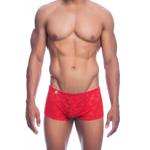 boxer in pizzo Rose Lace Boy Short L/XL