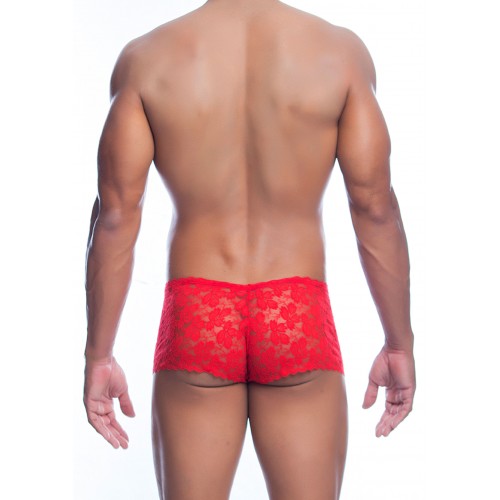 boxer in pizzo Rose Lace Boy Short L/XL