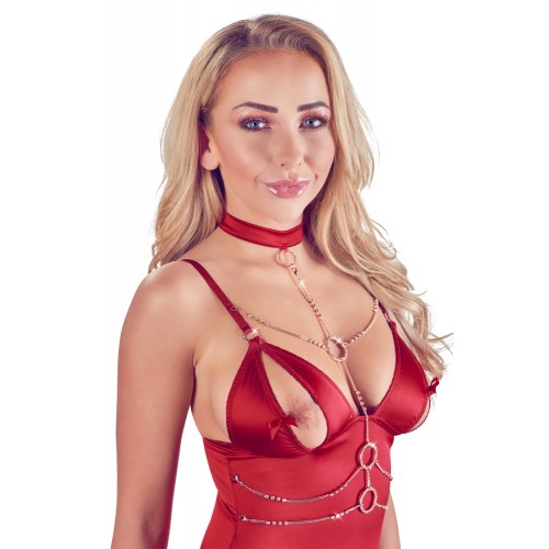 Guepiere con aperture Basque M