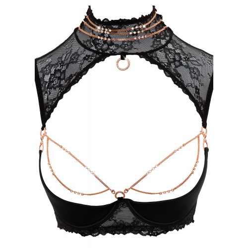 intimo 2 pz con reggicalze Shelf Bra...