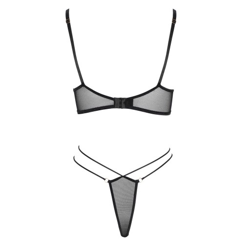 Set reggiseno con tanga floreale...