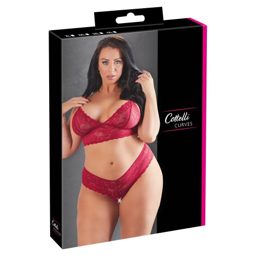 set Curvy 2 Pz Bra and Briefs XL
