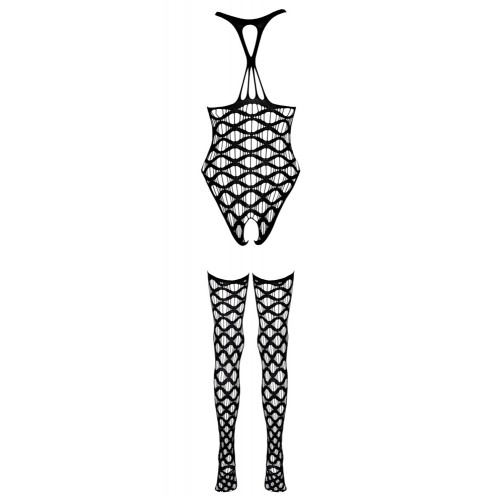 Set completo Body ouvert e calze...