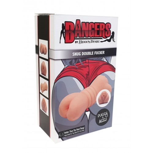 Masturbatore realistico doppio uso...