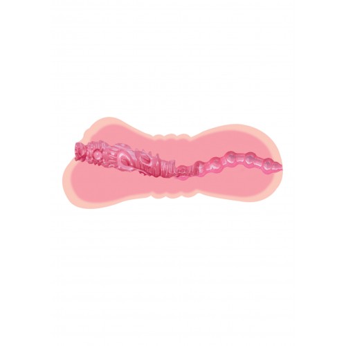 Masturbatore realistico doppio uso...