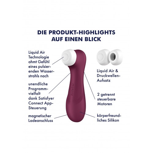 Stimolatore clitorideo aspirante con...