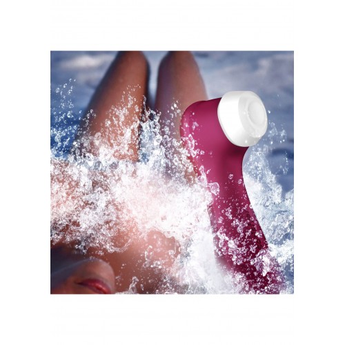 Stimolatore clitorideo aspirante con...