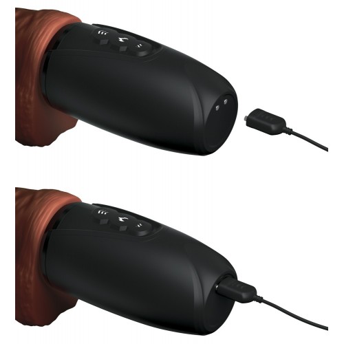 Vibratore ultrarealistico riscaldante...