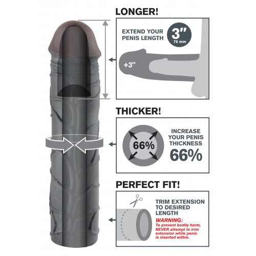 Guaina Indossabile realistica Nera