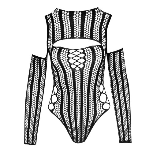 Body a maniche lunghe con strisce...