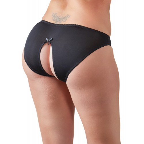 Slip aderente con inserti in pizzo...