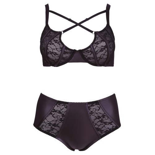 Reggiseno con ferretto e mutandine in...