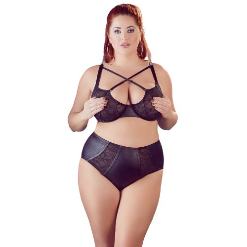 Reggiseno con ferretto e mutandine in...