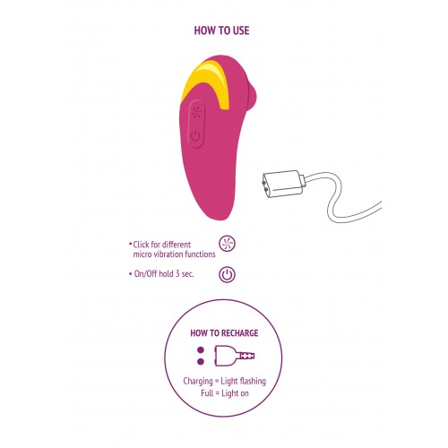 Stimolatore clitorideo aspirante...