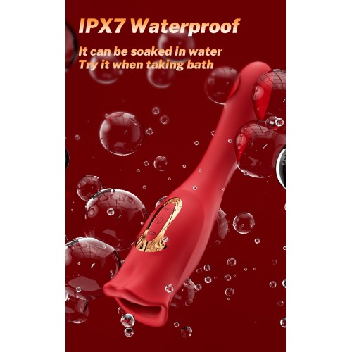 Stimolatore Clitorideo lingua con coda