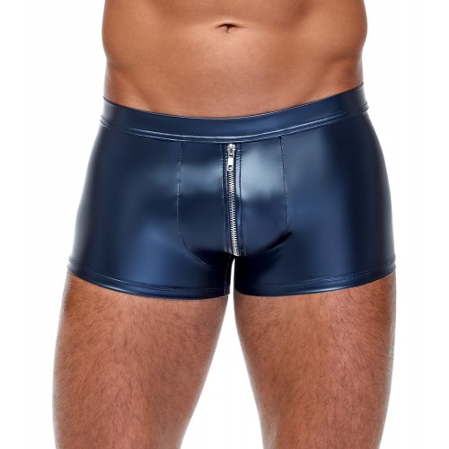 Boxer blu dall'elegante look...