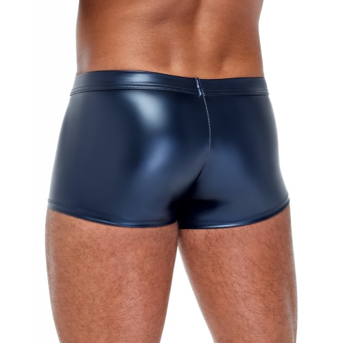 Boxer blu dall'elegante look...