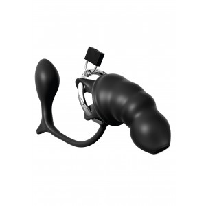 Cintura di castità con plug...