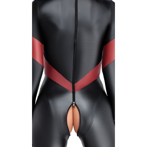 Tuta a maniche lunghe dal look opaco...