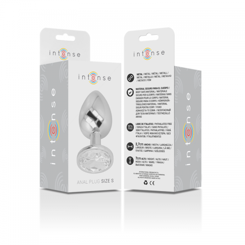 PLUG ANALE IN METALLO ALLUMINIO CON...