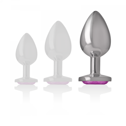 PLUG ANALE IN METALLO ALLUMINIO CON...