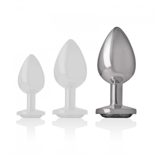 PLUG ANALE IN METALLO ALLUMINIO CUORE...