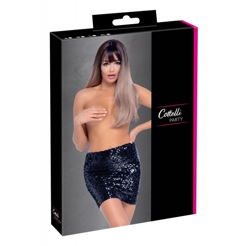 Eccitante Minigonna glitterata Skirt L