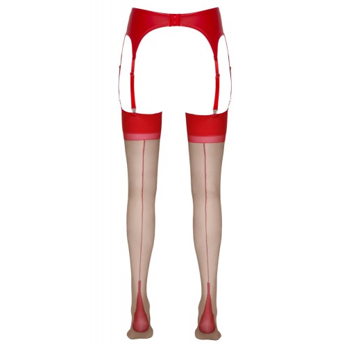 calze per reggicalze color carne...