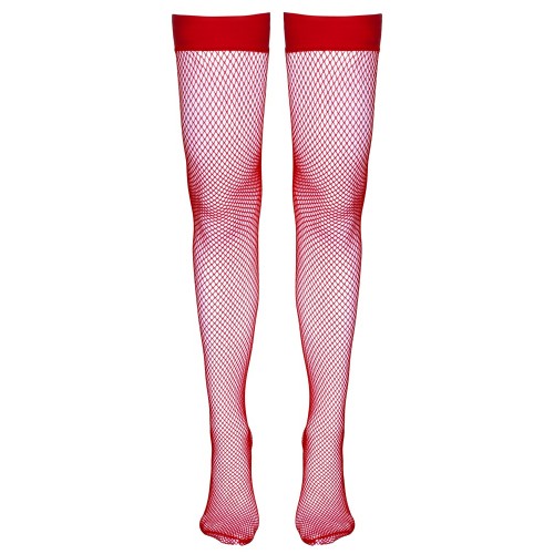 Calze autoreggenti a rete Basic XL