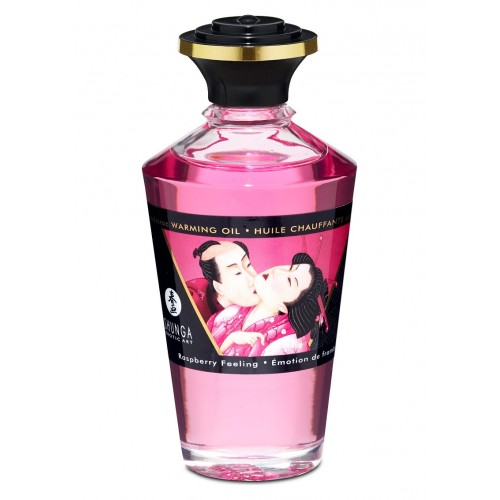 olio massaggio riscaldante per zone...