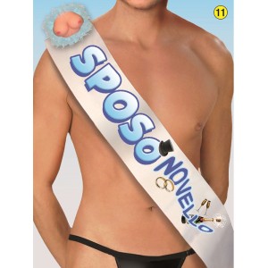 FASCIA “SPOSO NOVELLO” CON...