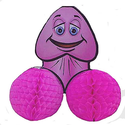 Festone decorativo forma pene