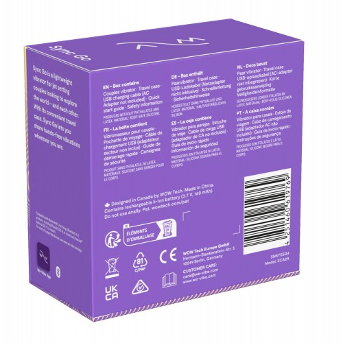 stimolatore remoto We-Vibe Sync Go