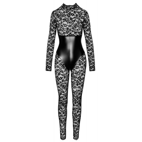 Accogliente tuta in pizzo morbido ed...