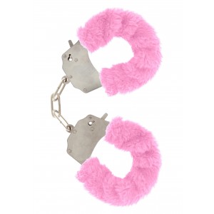 Furry Fun Cuffs Rosa