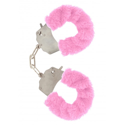 Furry Fun Cuffs Rosa