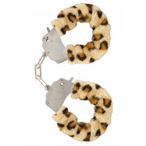 Furry Fun Cuffs Leopardo