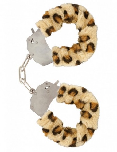 Furry Fun Cuffs Leopardo