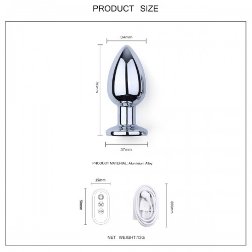 Plug in alluminio con LED posteriore...