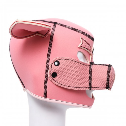 Maschera maialino rosa in neoprene...