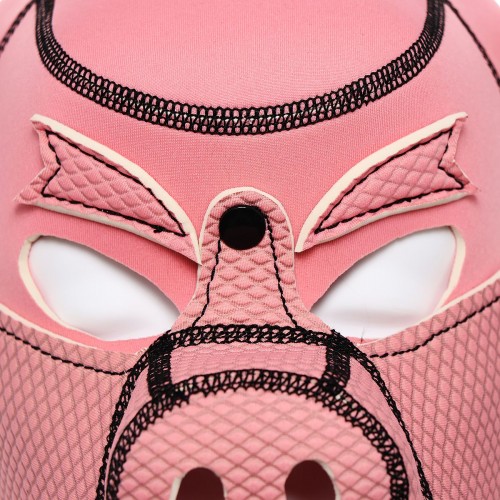 Maschera maialino rosa in neoprene...