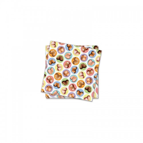 TOVAGLIOLI CON TETTE DIRTY BOOB NAPKINS